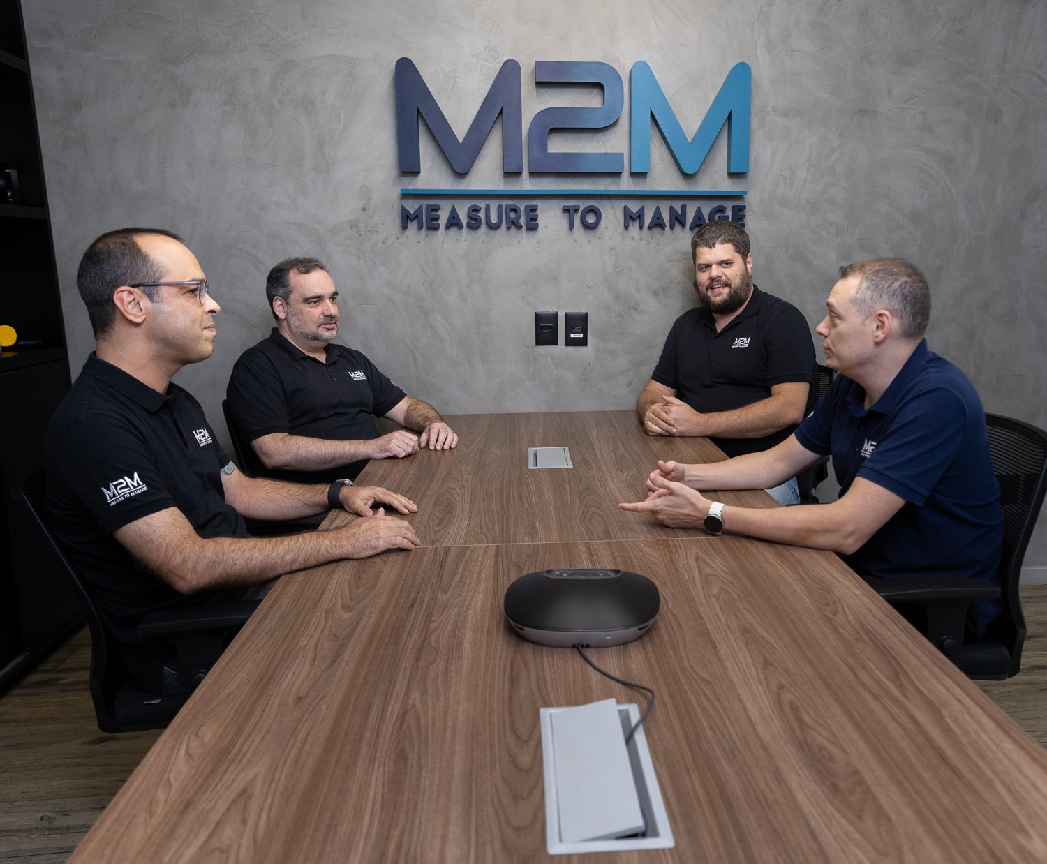 Reunião na sede da M2M