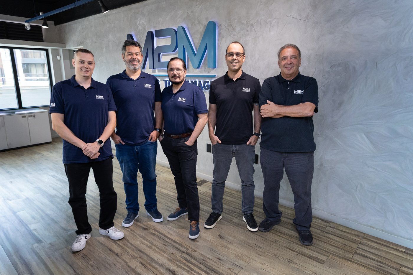 M2M team at the headquarters in Belo Horizonte